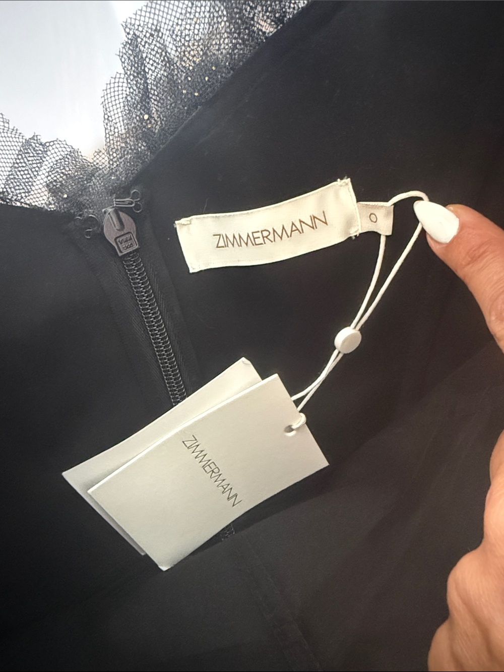 ZIMMERMANN PRIMA OFF SHOULDER BODICE ZIMMERMANN SIZE 0 - Picture 11 of 12